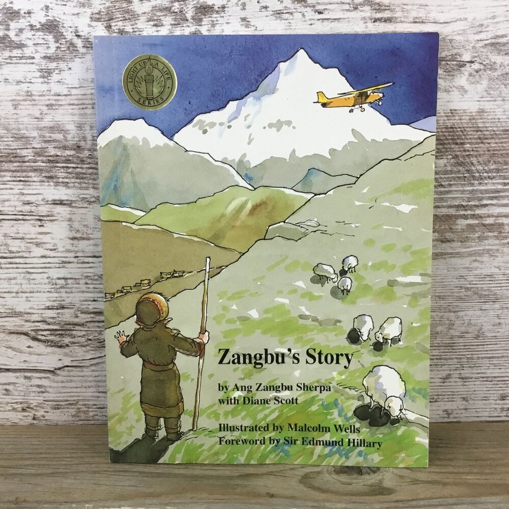 Zangbus Story By Ang Zangbu Sherpa Illustrated By Malcolm Wells 1997 Paperback